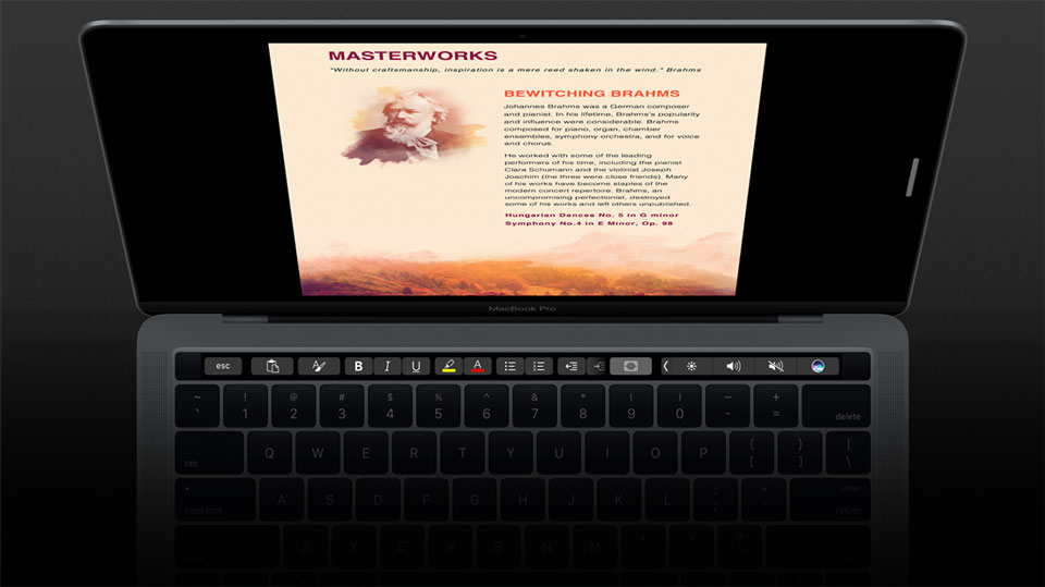 新MacBook Proで「Touch Bar対応Office」を試してみた：鈴木淳也の 