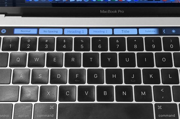 新MacBook Proで「Touch Bar対応Office」を試してみた：鈴木淳也の 