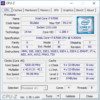 CPU-Z̕\