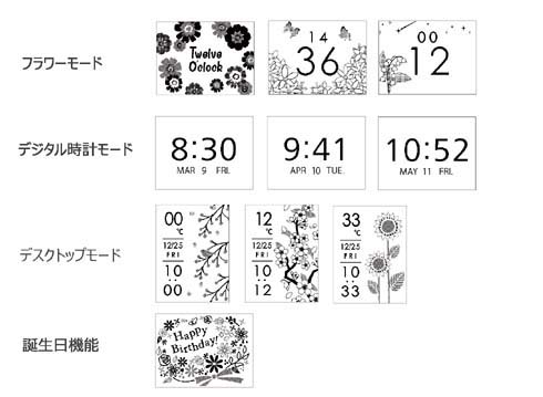 エプソン 電子ペーパー腕時計 Smart Canvas に新色 Flower を追加 多彩な替えバンドを用意 Itmedia Pc User