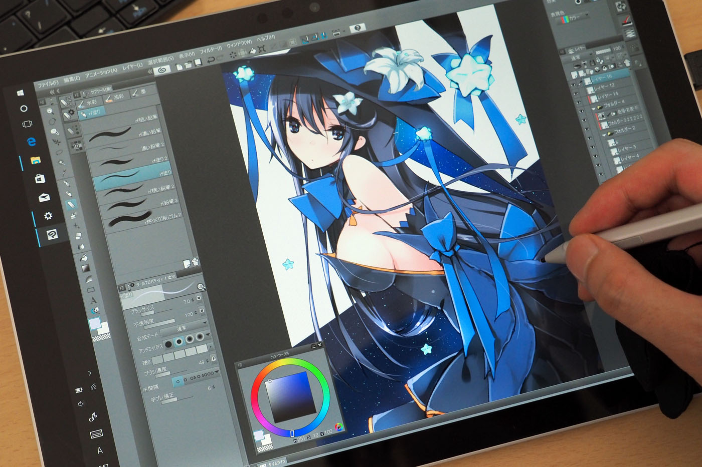 Ipad Pro 10 5とsurface Proを比較 人気プロ絵師によるお絵描きレビュー 1 5 ページ Itmedia Pc User