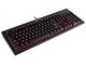 CORSAIR、防滴設計の赤色LED発光ゲーミングキーボード「K68 MX Red」