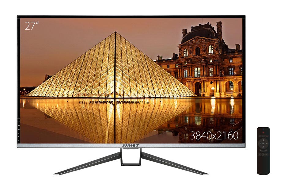 JAPANNEXT、4K対応の27型ワイド液晶「JN-IPS2700UHD」を発表 9月21日