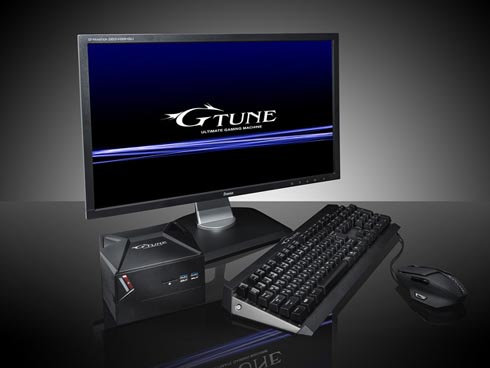 G-Tune、持ち運びも可能な重量1.6kgのGTX 1060搭載ミニゲーミングPC 