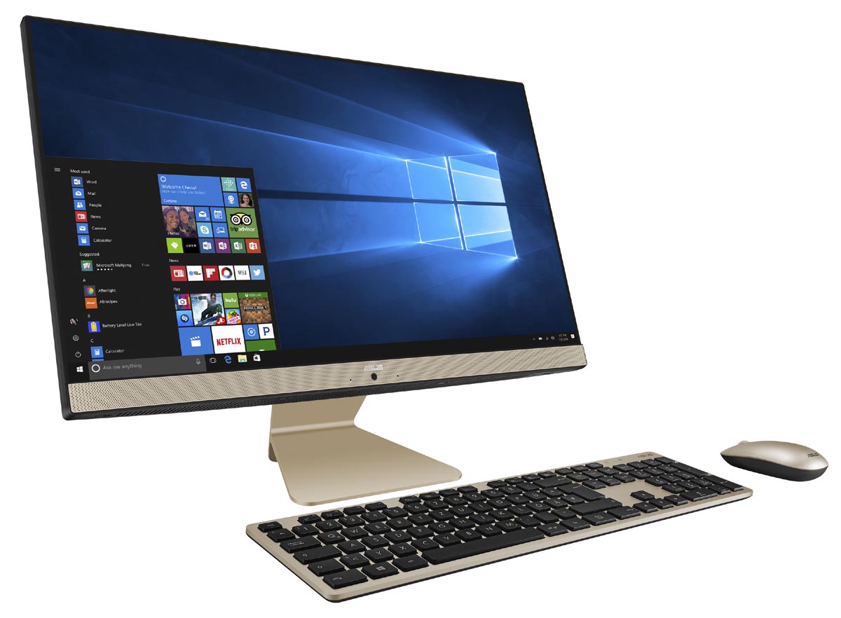 ASUS、23.8型ディスプレイ一体型PC「Vivo AiO V241ICUK」に ...