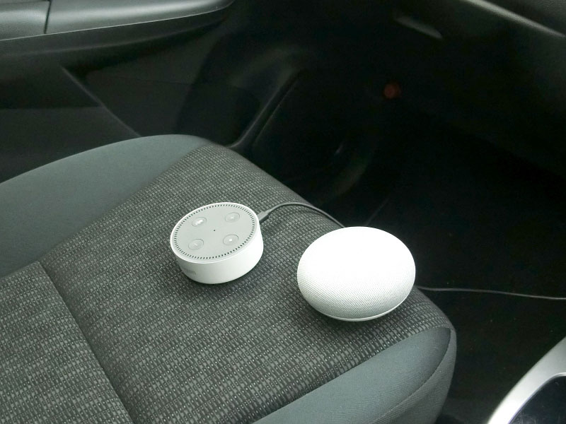 スマートスピーカーを車に置いたら便利なのか Google Home Mini の場合 1 2 Itmedia Pc User