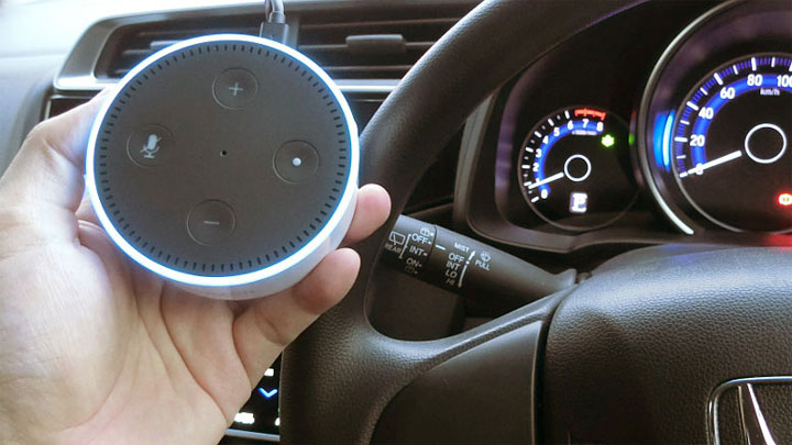 スマートスピーカーを車に置いたら便利なのか Amazon Echo Dot の場合 1 2 Itmedia Pc User