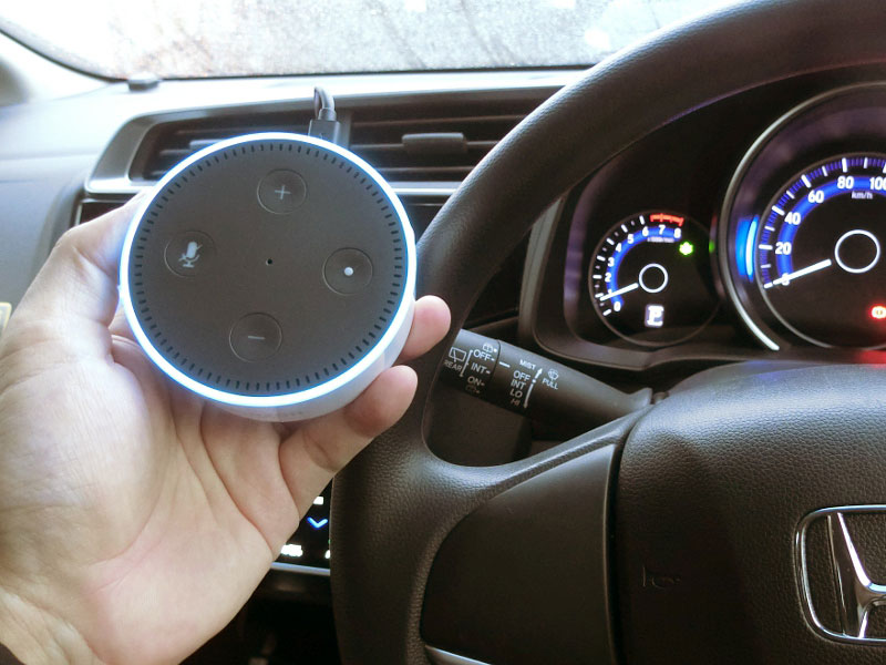 スマートスピーカーを車に置いたら便利なのか Amazon Echo Dot の場合 1 2 Itmedia Pc User