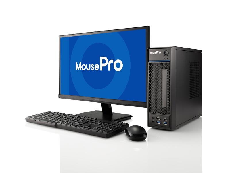 マウス、拡張性を強化した新デザインの法人向けスリムタワーPC