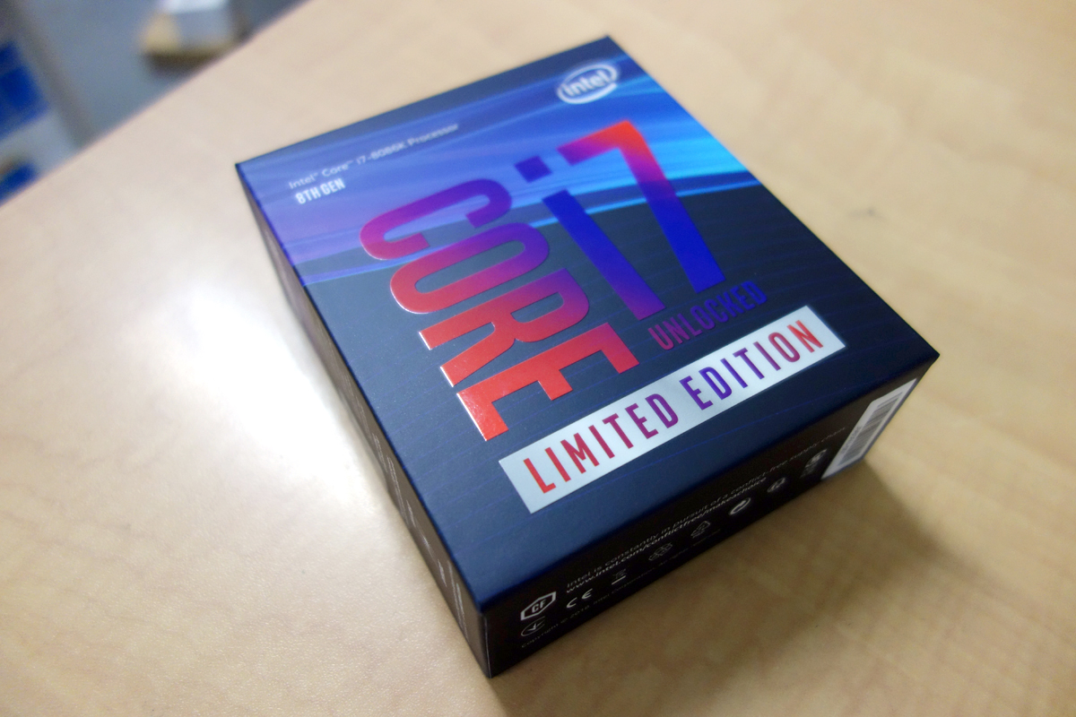 40周年記念モデル「Core i7-8086K Limited Edition」 アキバPC