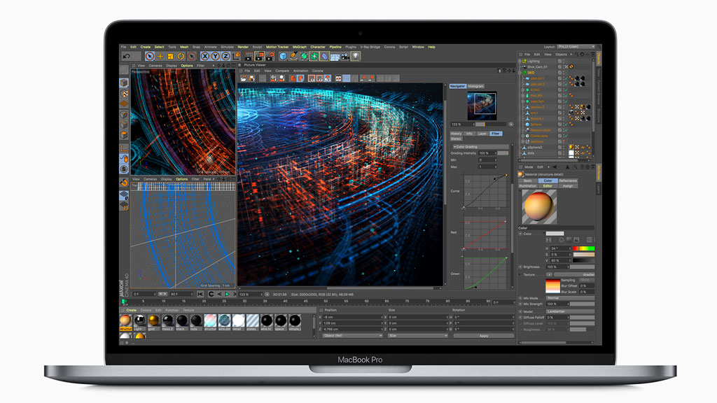 ［32GBメモリ］MacBookPro 2018 ノートPC グレイ 動画編集に The 2019 MacBook Pro 13-inch is just about usable as a video