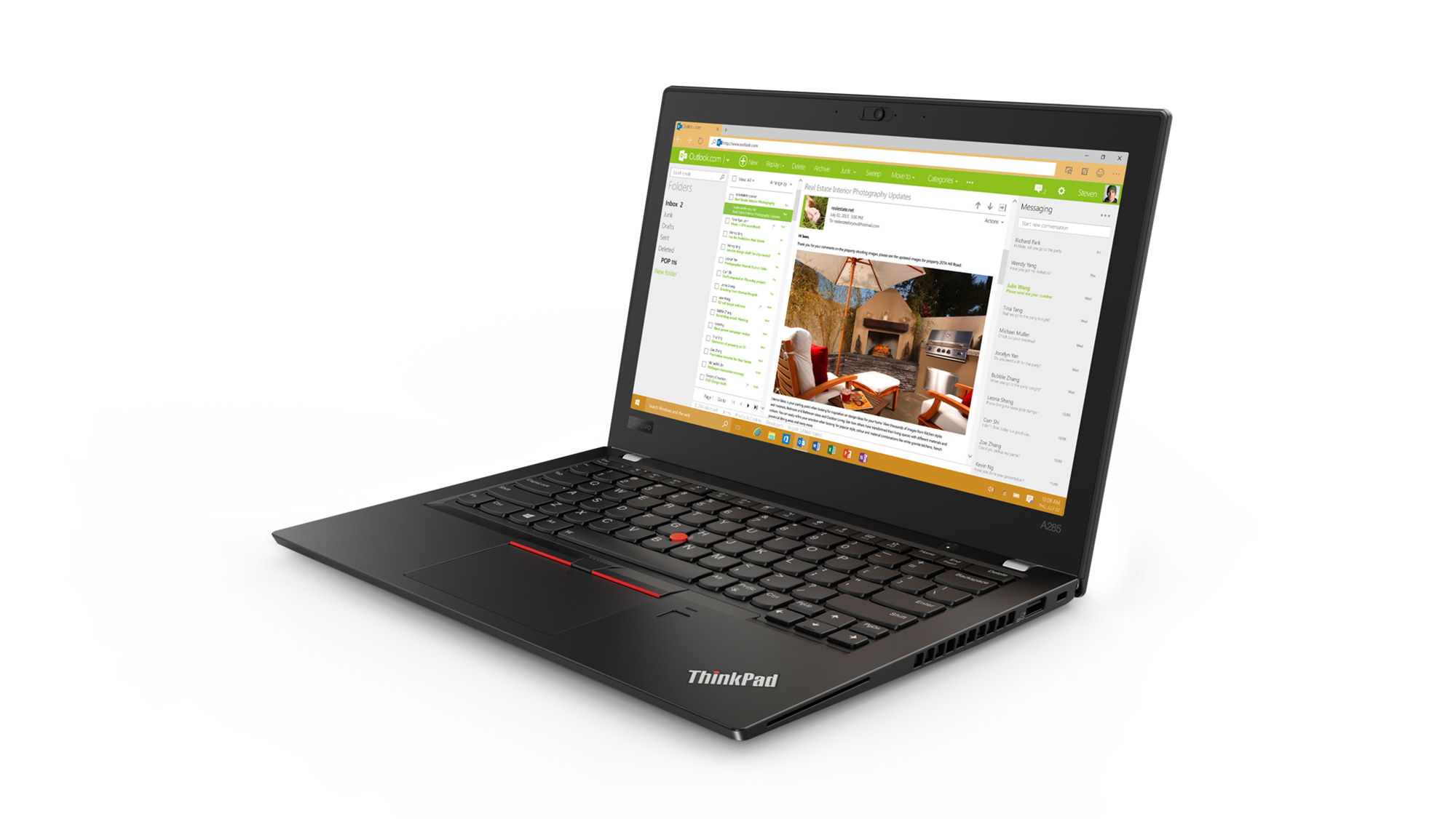 Ryzen Pro搭載の12.5型「ThinkPad A285」 ハイパフォーマンスモバイル ...