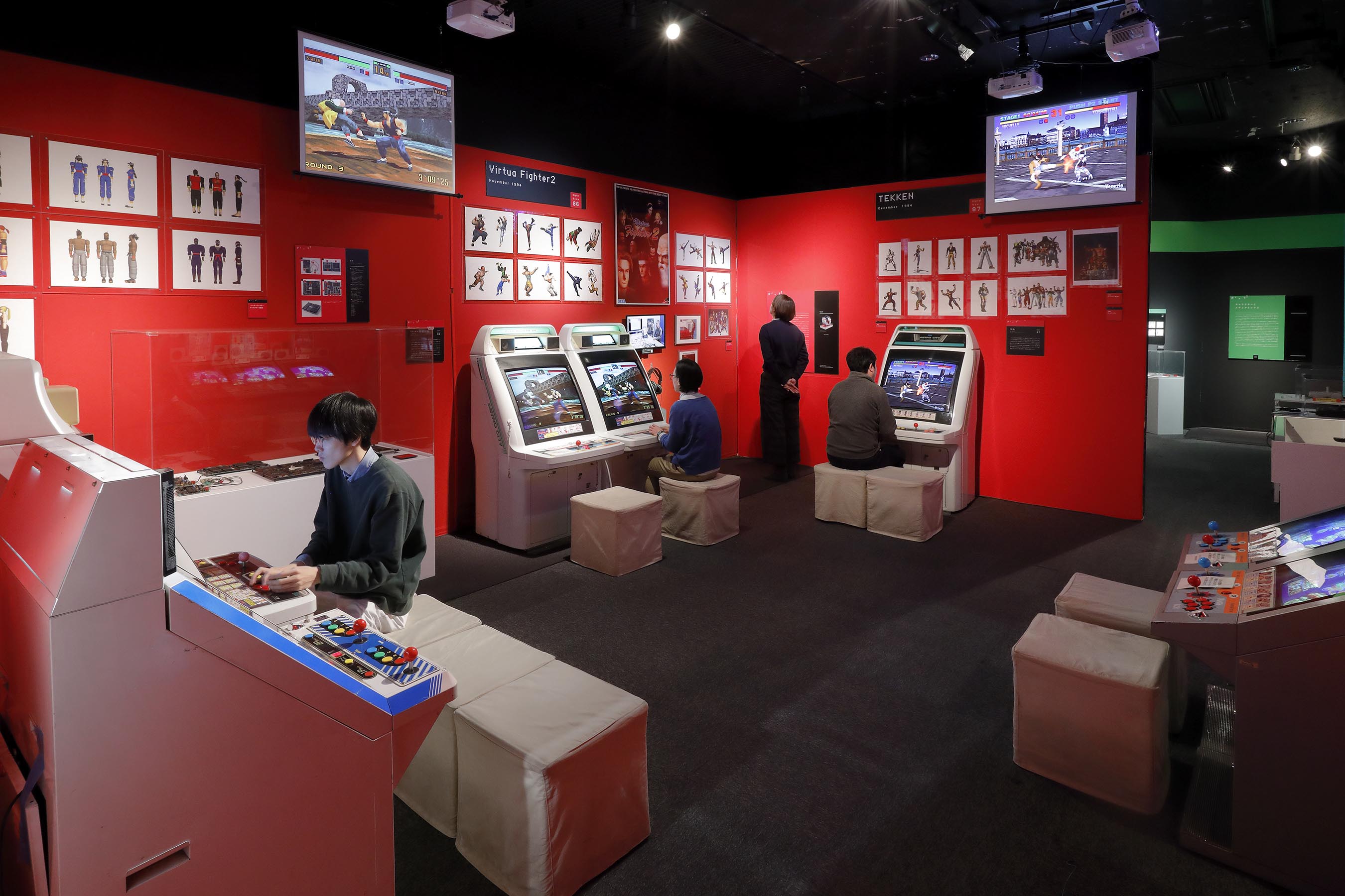 あそぶ ゲーム展 ステージ3 で バーチャファイター2 大会が開催 3月16日 Itmedia Pc User