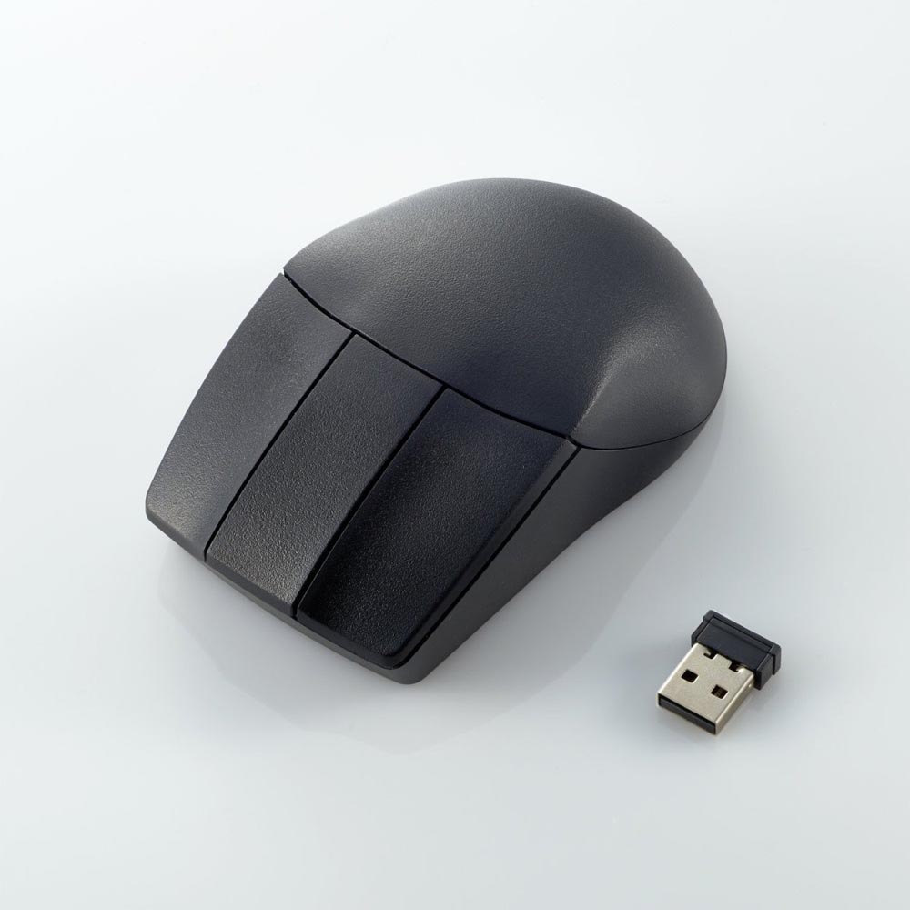 【PC】エレコム、左右対称デザインの“3D CAD用”3ボタンマウス