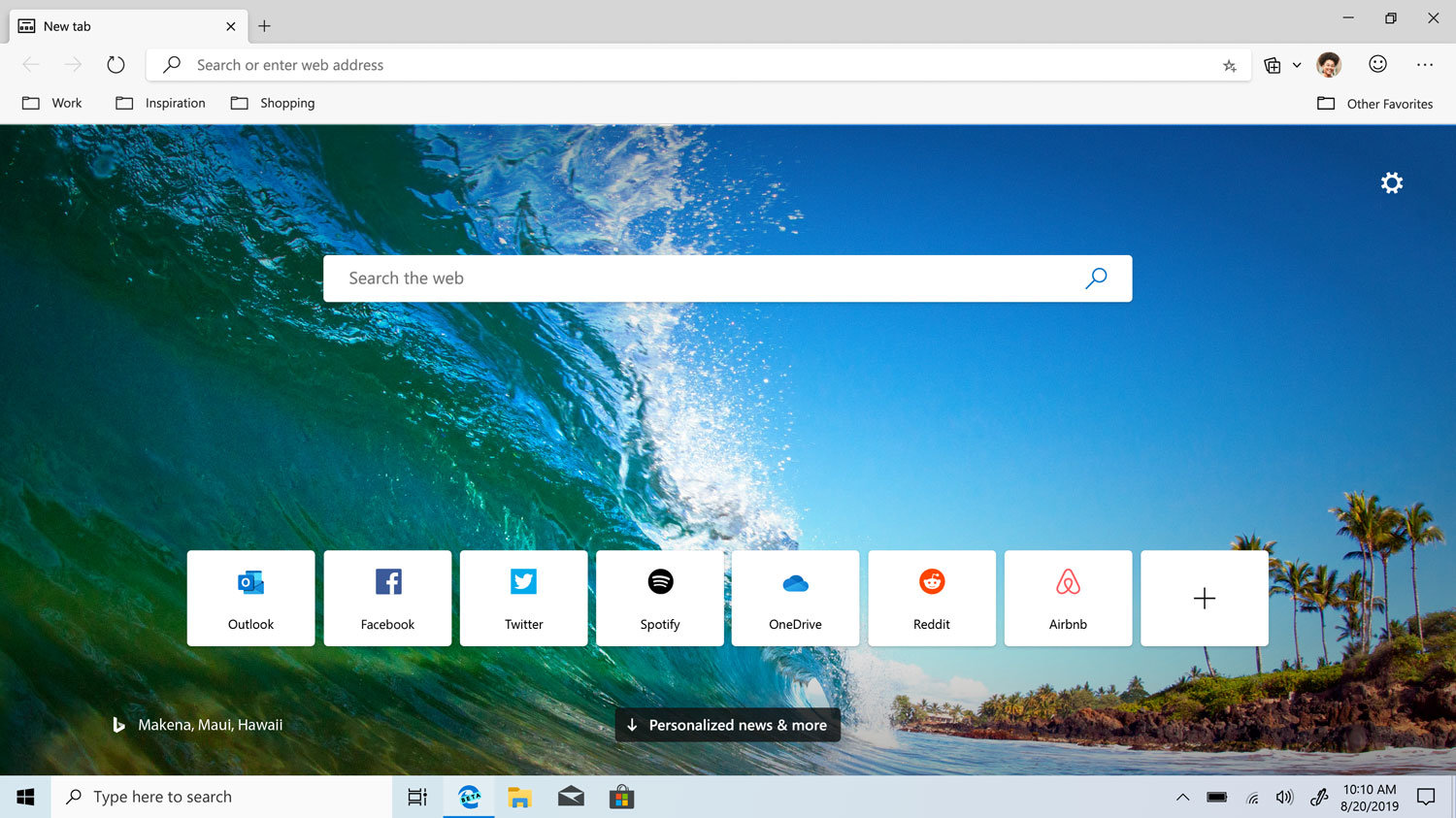 microsoft edge disappeared from windows 10
