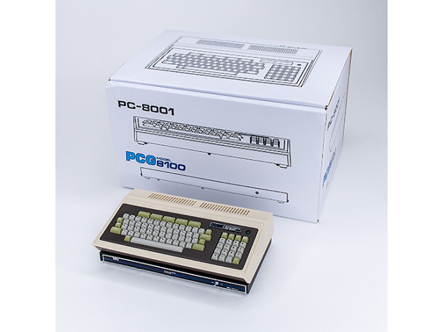 PasocomMini PC-8001」が10月5日発売 「PCG8100」のミニチュア版と 