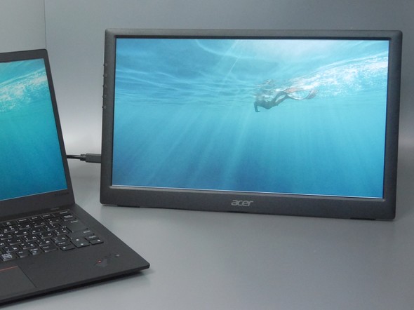 Acer PM161Q モバイルディスプレイ-