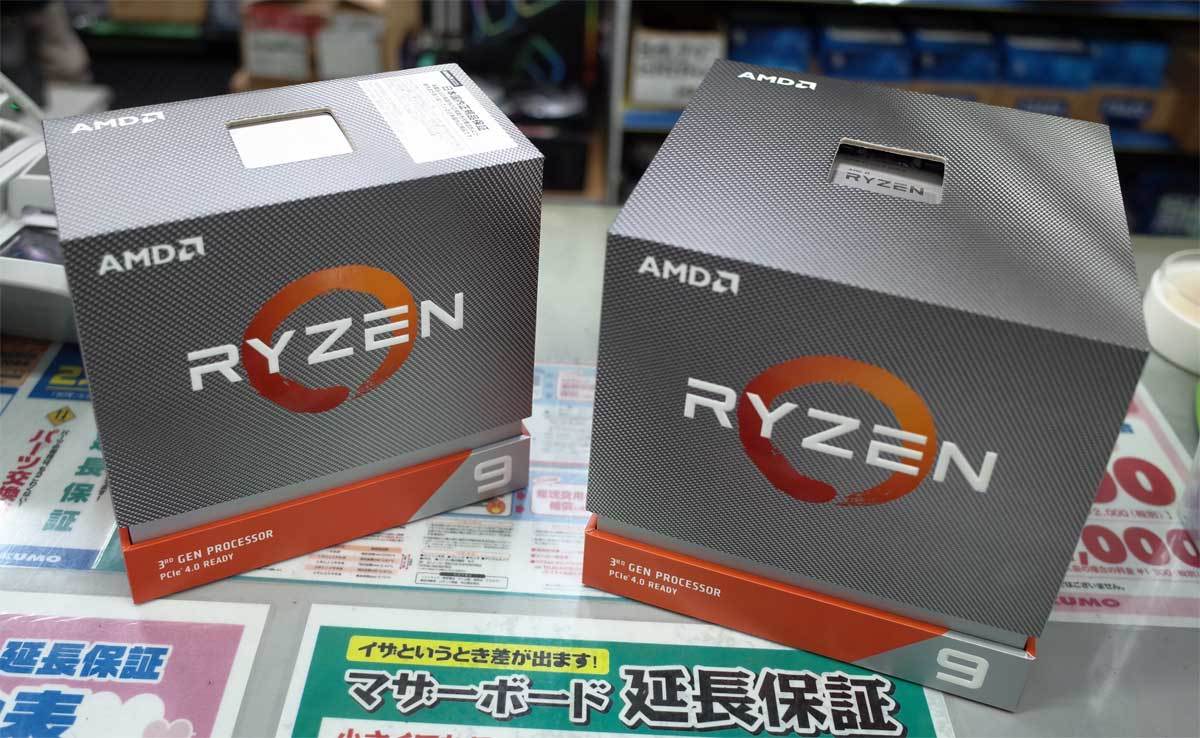 Ryzen 9 3900Xが大量再入荷！ 年末のハイエンドPC自作事情が大きく変化