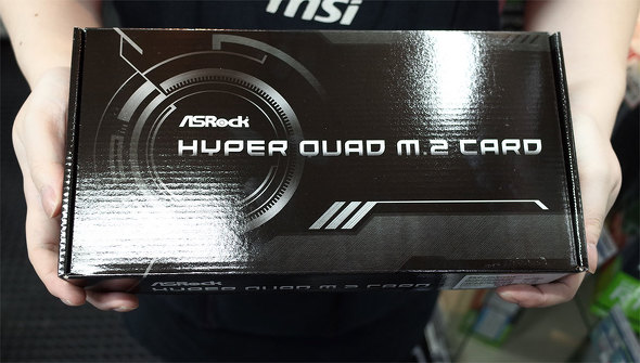 Hyper Quad M.2 Card