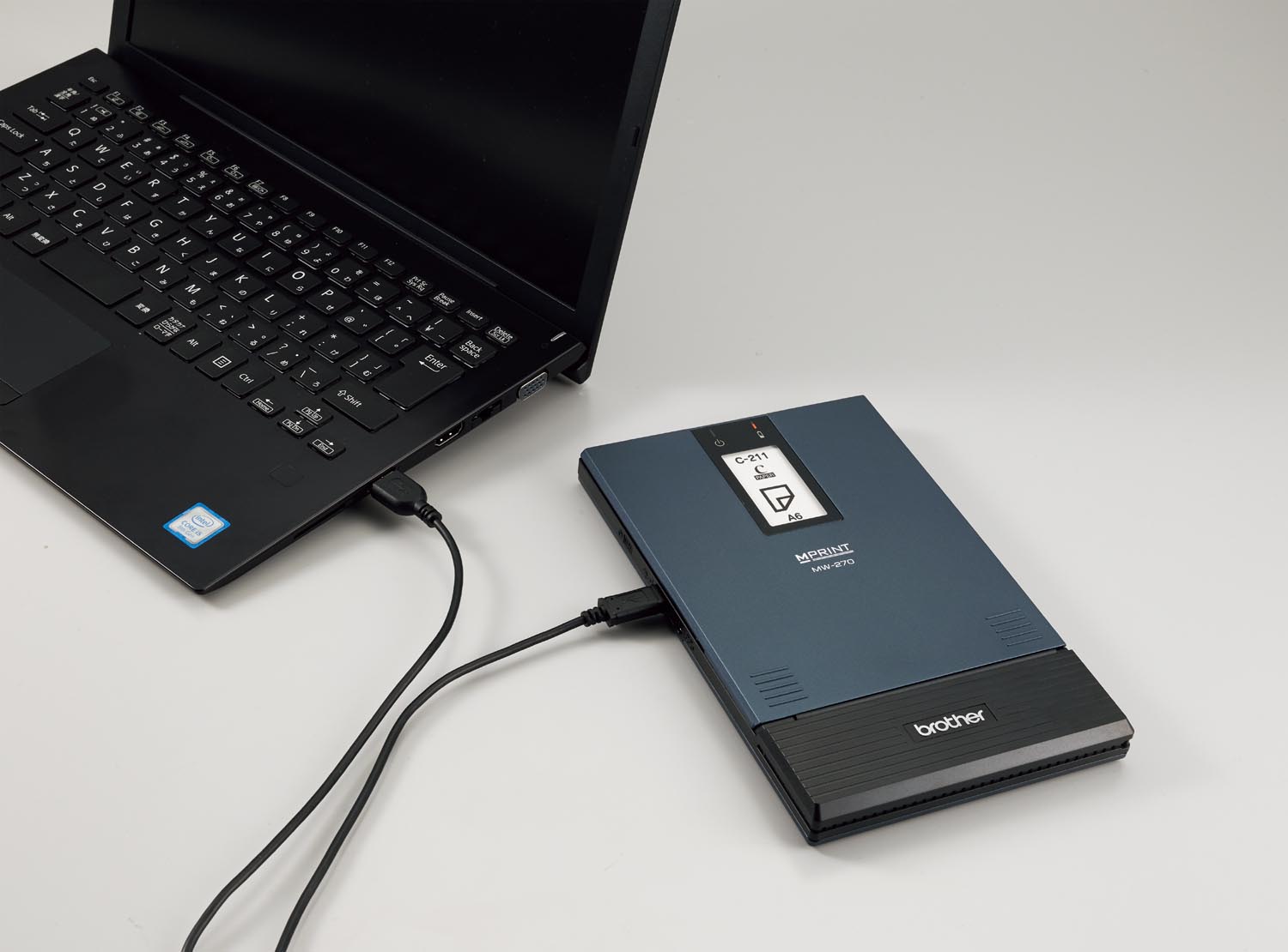ブラザー、A6用紙に対応した感熱式モバイルプリンタ - ITmedia PC USER