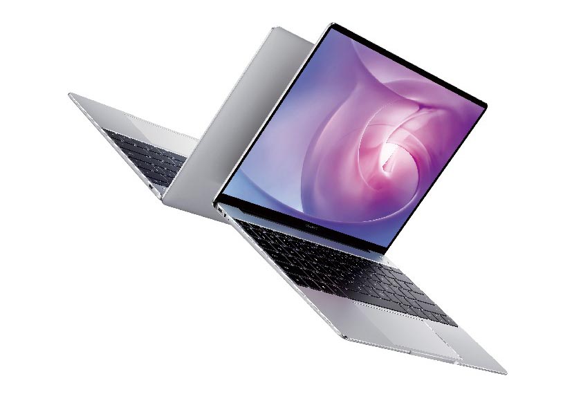 Huawei matebook 13インチノートPC シルバー ファーウェイ、13型ノート「HUAWEI MateBook 13」現行モデルに