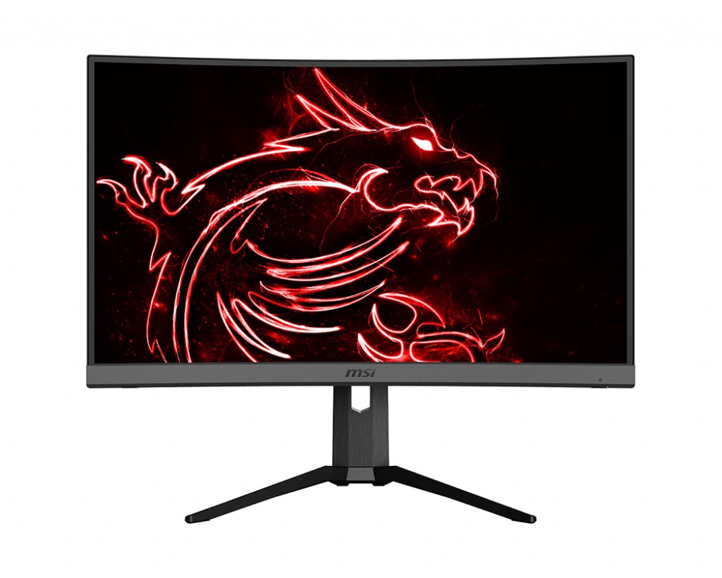 MSI ゲーミングモニター 165Hz AG32C 1枚 電源コード付属 - 家電