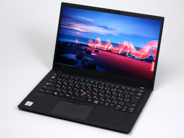 ThinkPad X1 Carbon（Gen 8）の実機（日本語キーボード）