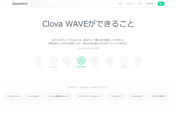 Clova WAVE