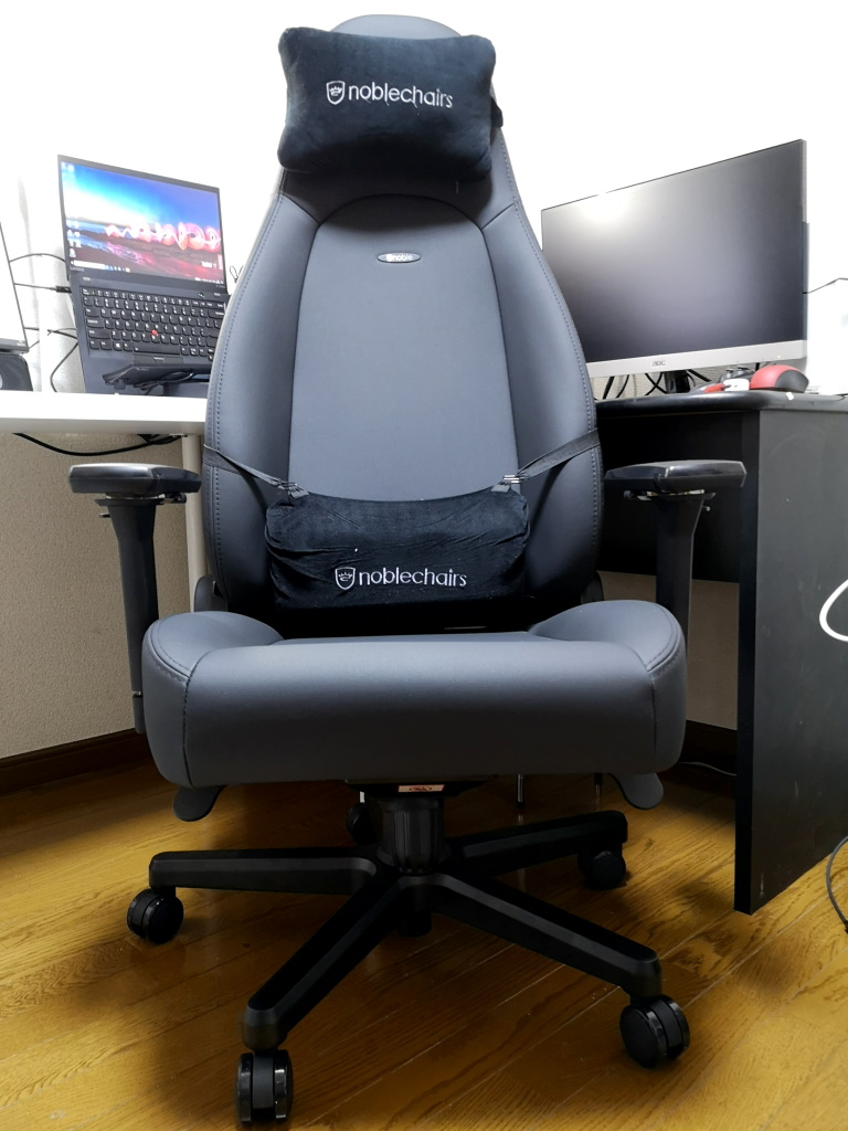 テレワークも超快適な約6 3万円のゲーミングチェア Noblechairs Icon Black Edition を全力で試す 組み立て までがクライマックス 1 2 ページ Itmedia Pc User