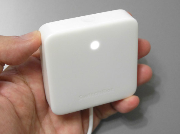 Nature Remoに激似の低価格スマートリモコン「SwitchBot Hub Mini」を 