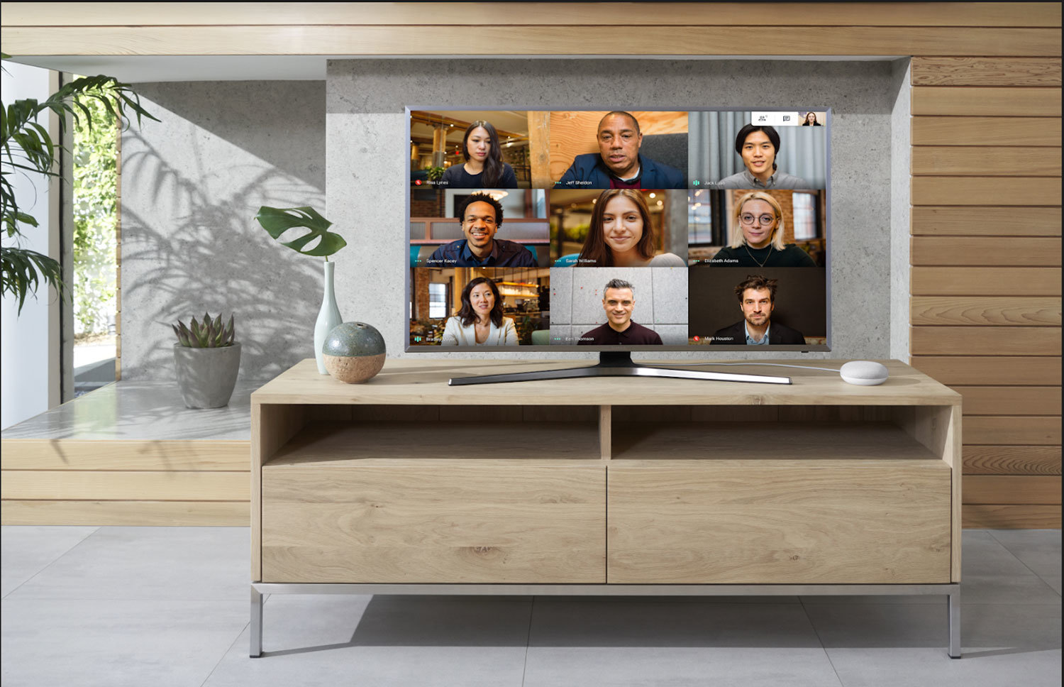 Google Meetが Google Nest Hub シリーズやキャスト対応tvで利用可能に ナウティスニュース