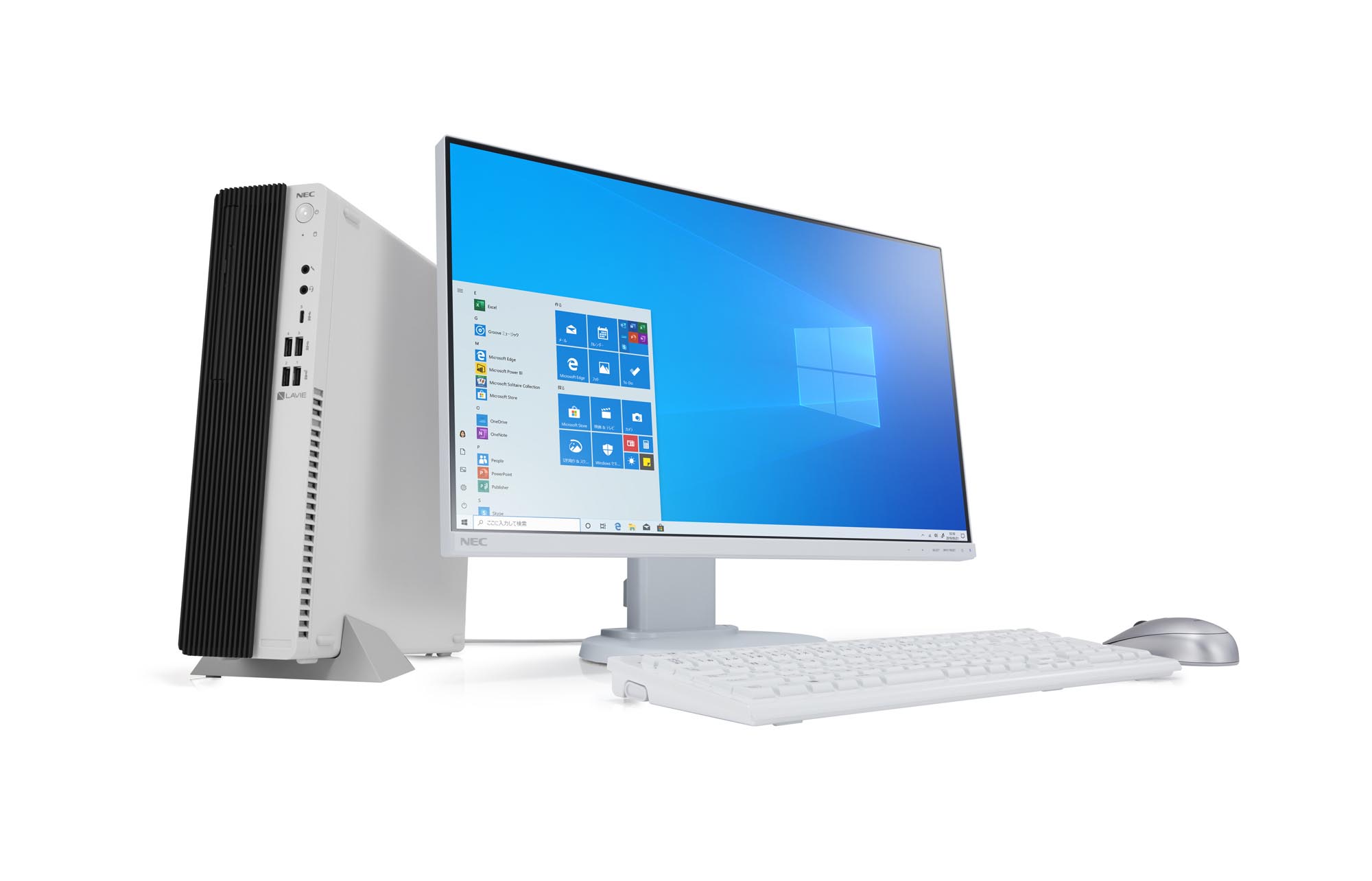 NEC、家庭向けスリムデスクトップPC「LAVIE Direct DT」新モデルを発表 - ITmedia PC USER