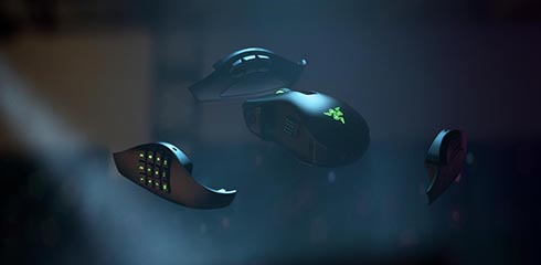 Razer 付属モジュールで側面のボタン数をカスタマイズできる多機能ゲーミングマウス Itmedia Pc User