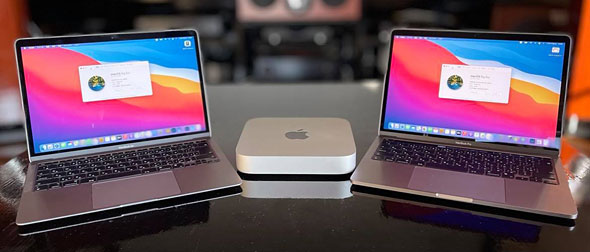 Apple M1 のmacbook Airとpro Mac Miniを3台まとめて実力チェック 驚異的な性能が明らかに 1 4 Itmedia Pc User