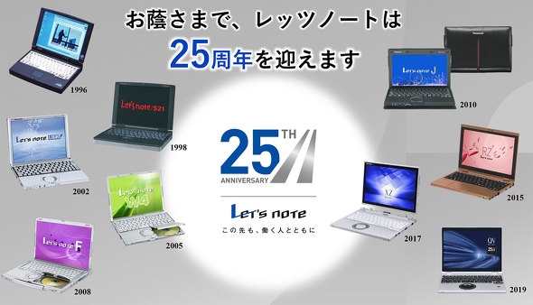 パナソニック 11世代core搭載モデルも用意した Let S Note 21年春モデルを発表 シン エヴァ コラボ特典も Itmedia Pc User
