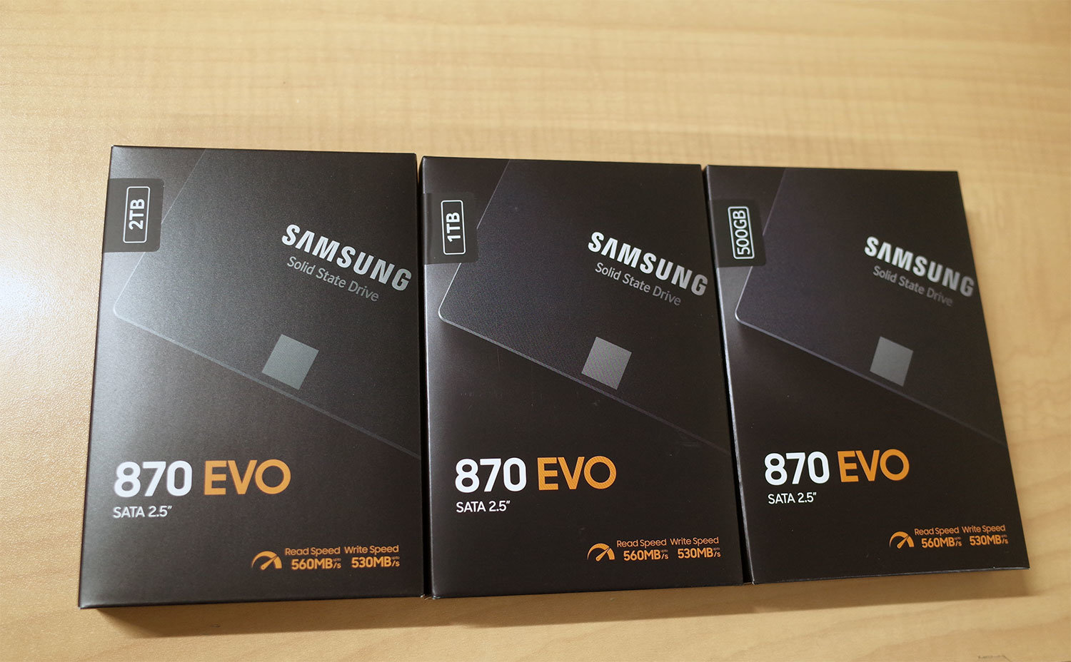 【新品保証有】2.5インチSSD サムスン 870 EVO 500GBPC/タブレット