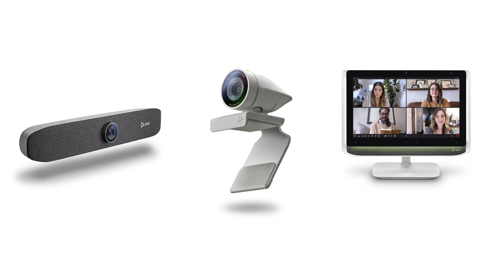 自宅テレワークの課題を一挙に解決！ Polyが個人向けWeb会議