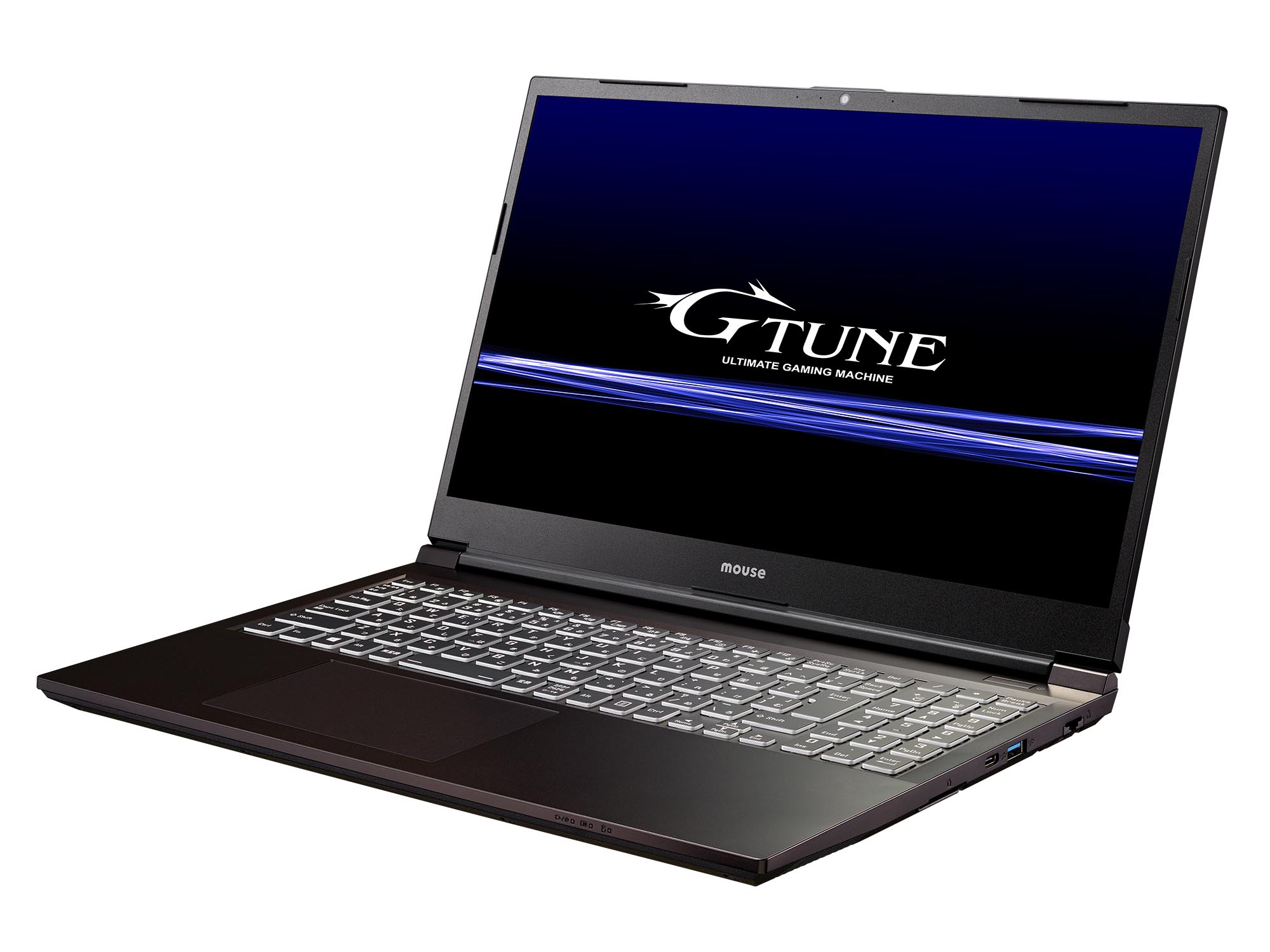 ゲーミングノートGTUNE P5 i7-9750H GTX 1650 マウス、15.6型ゲーミングノート「G-Tune P5」をリニューアル GPUを