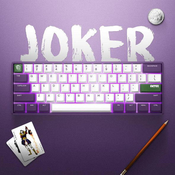 F60 60 Hot-swappable Mechanical Keyboard Joker