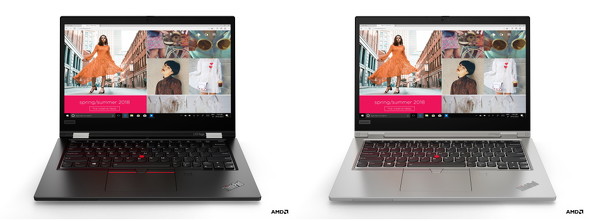 13.3型メインストリーム「ThinkPad L13／L13 Yoga Gen 2」にAMDモデル 