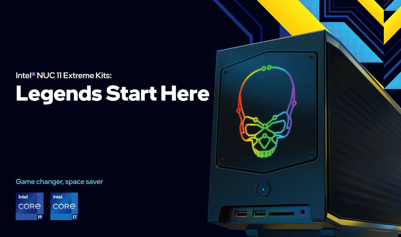 Intelが長さ約30cmまでのグラフィックスカードを装着できる新型NUC ...
