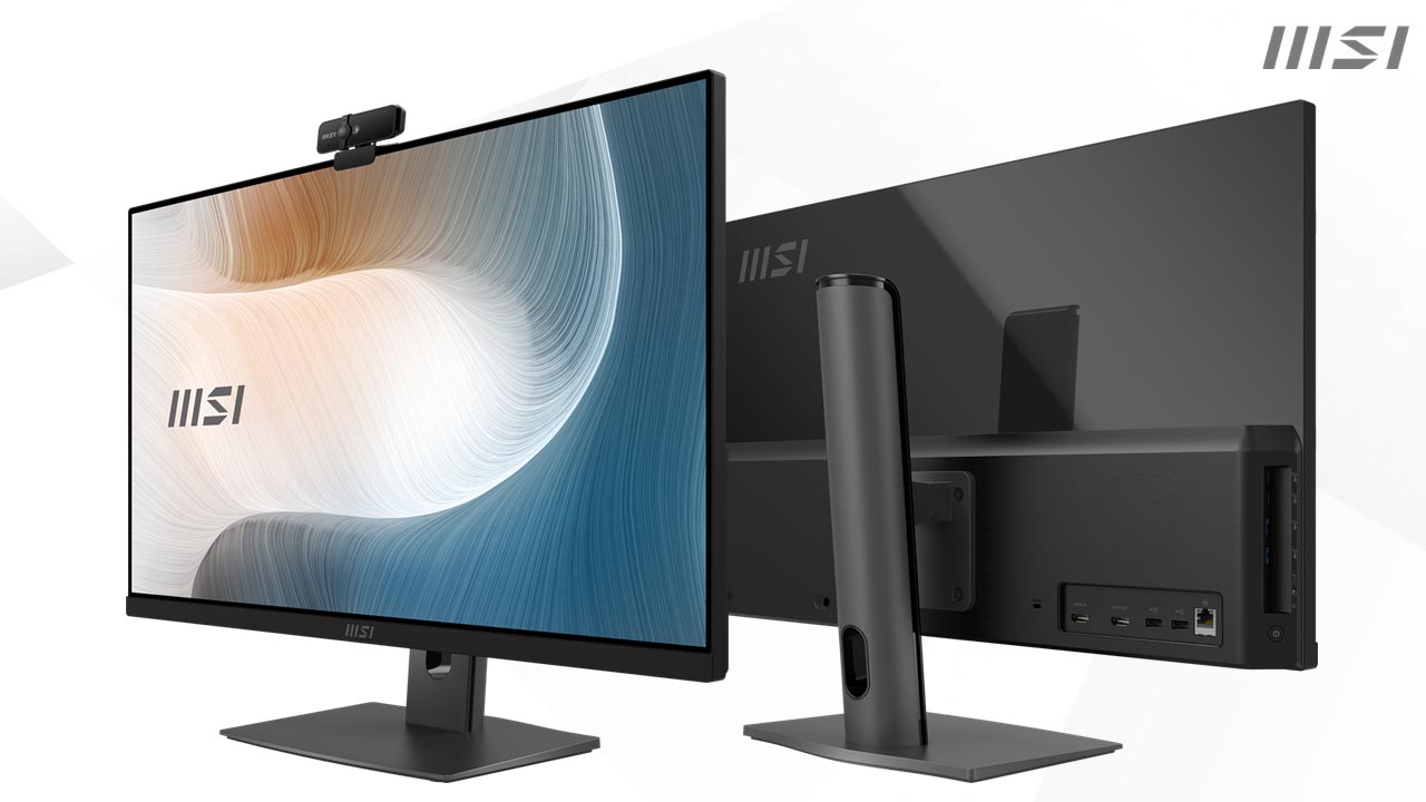 MSI、狭額縁27型フルHD液晶を備えたCore i5搭載の一体型デスクトップ