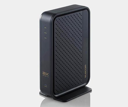 エレコム、4804Mbpsの高速通信に対応したWi-Fi 6無線LANルーター