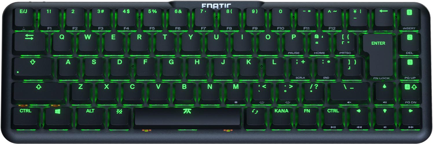 Fnatic Gear、65％配列キーボード「STREAK65」に日本語配列モデル（要約） - ITmedia PC USER