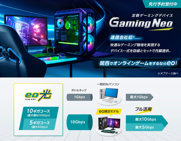オプテージ Gaming Neo 定額