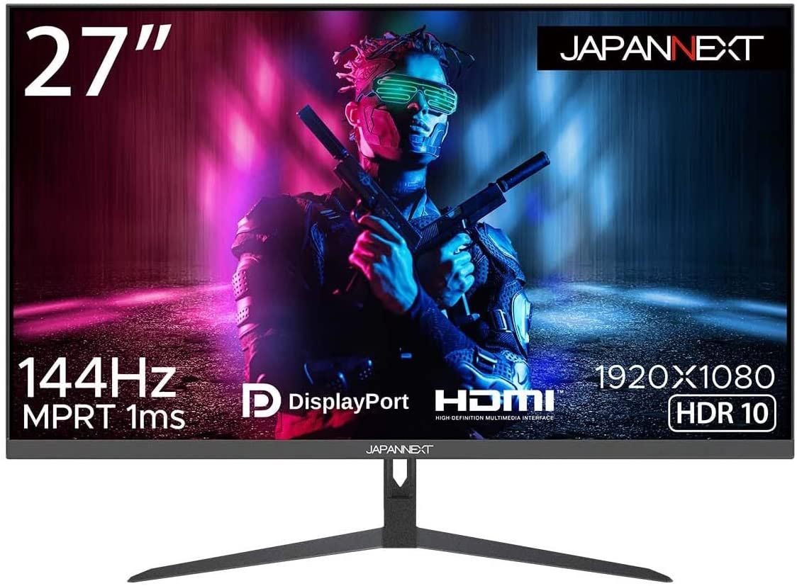 JAPANNEXT 24.5インチ 240Hz対応ゲーミングモニター JN-245VG240FLFHDR