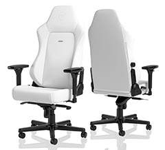 Noblechairs ゲーミングチェア Epic Icon Hero にホワイトカラバリモデル Itmedia Pc User