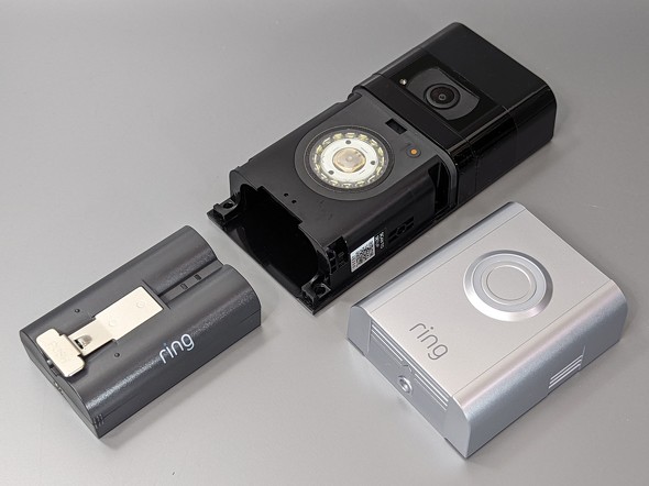オーディオ機器 ポータブルプレーヤー スマホから映像を確認できるドアベル「Ring Video Doorbell 4」を導入 