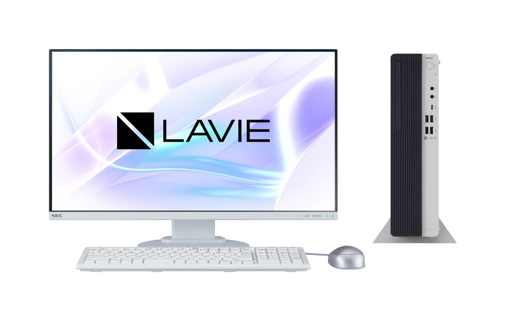 NECPCが直販限定の「LAVIE」を発表 超コンパクトなデスクトップ