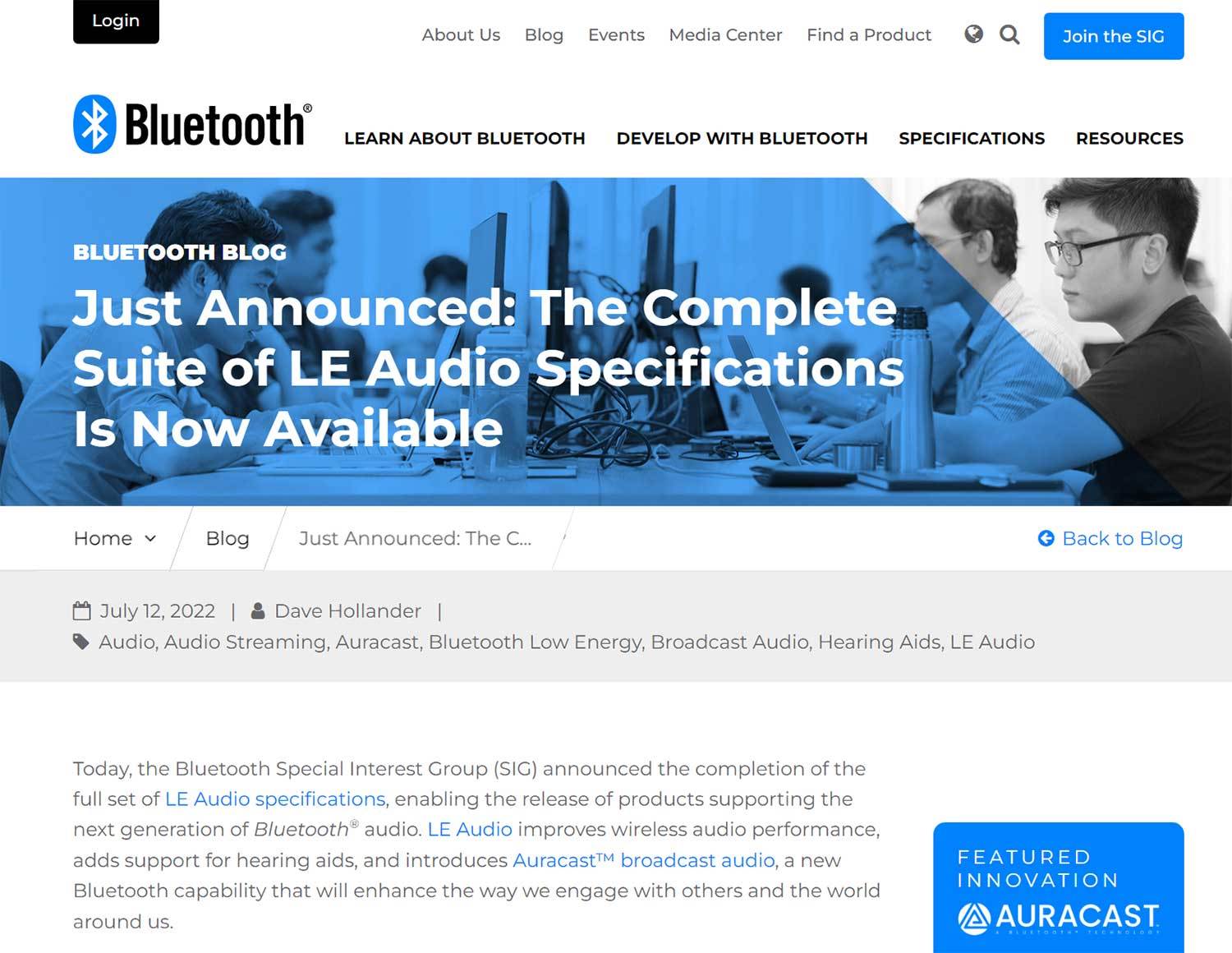 「Bluetooth LE Audio」仕様策定完了 今後数カ月で対応製品が登場見込み - ITmedia PC USER